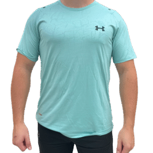 UnderArmour T-Shirt Shadow Blue Fluo