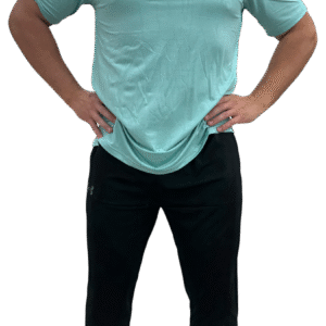 UnderArmour Ensemble T-Shirt + Jogging (Shadow Blue Fluo)