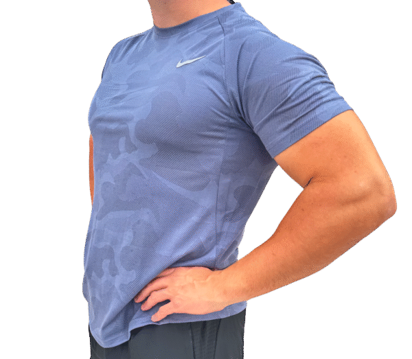 nike t shirt grey camo fit