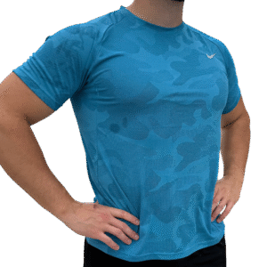 Nike T-Shirt Blue Camo Fit