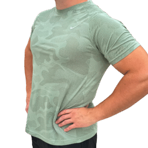 Nike T-Shirt Green Camo Fit