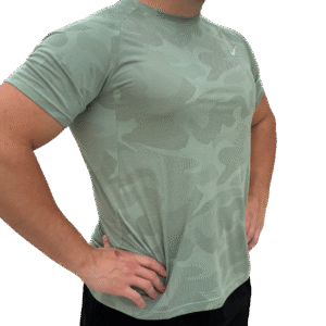 Nike T-Shirt Green Camo Fit